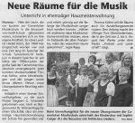 Einweihung der neuen Räume
